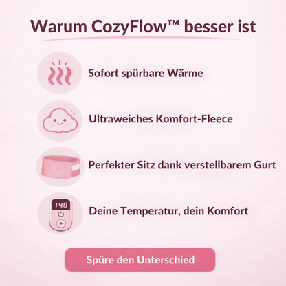 CozyFlow | Sofortige Linderung bei Periodenschmerzen