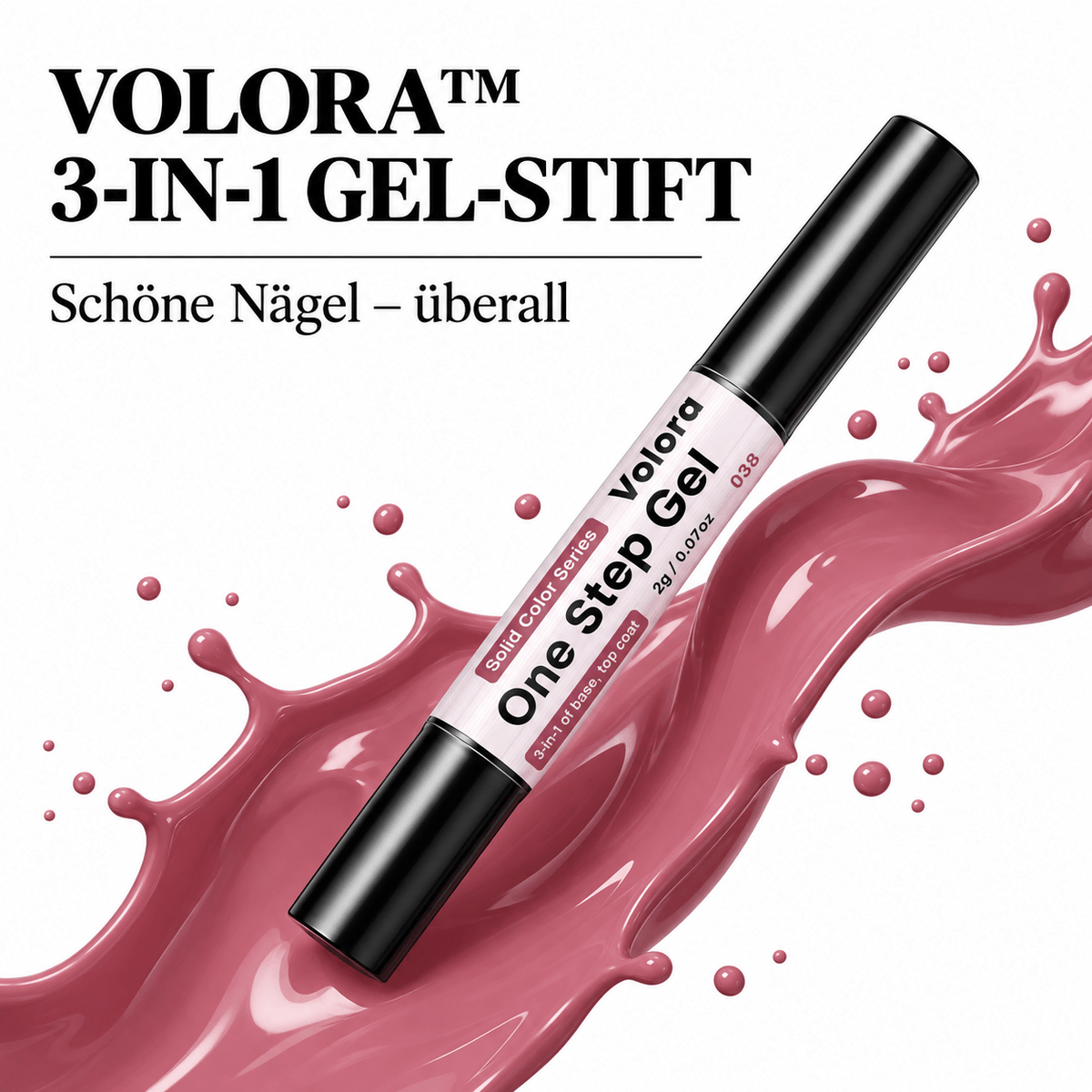 Volora™ One Step Gel – 3-in-1 Gel-Nagelstift