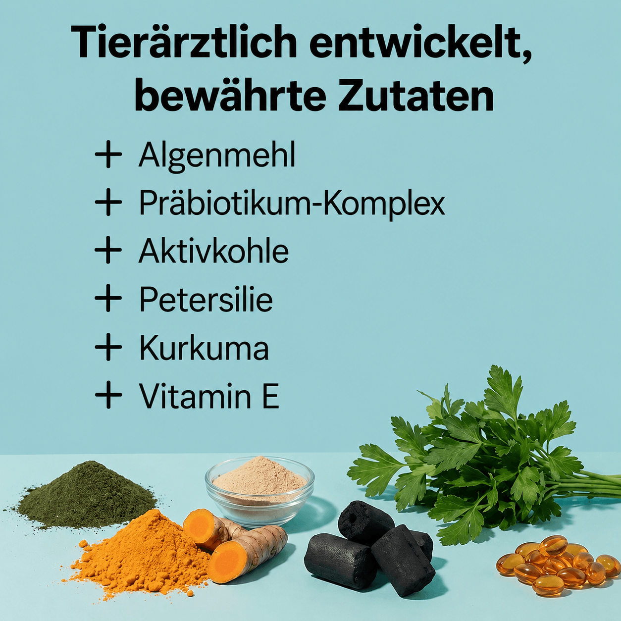 ZahnVital™ | Zahnpflegepulver für Hunde mit frischem Atem