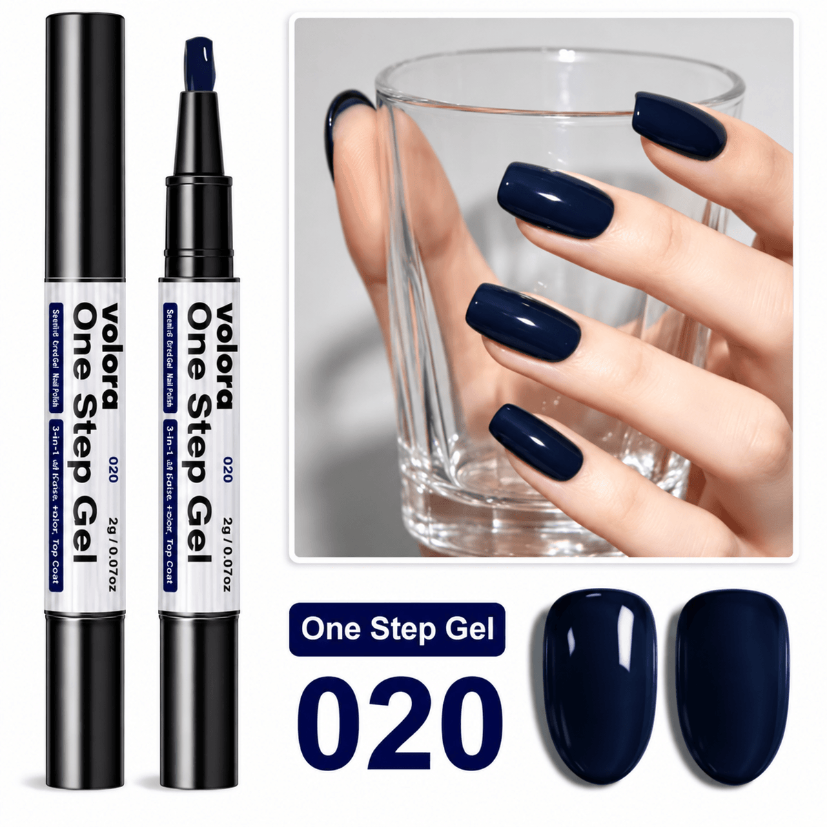 Volora™ One Step Gel – 3-in-1 Gel-Nagelstift