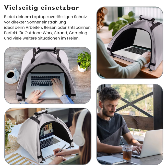 Laptop Sonnenschutz | Produktivitäts-Upgrade für unterwegs