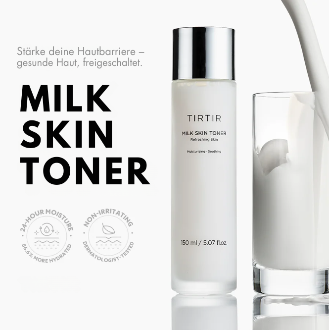 Milk Skin Pflege | Spendet Feuchtigkeit, verleiht Glow & stärkt die Haut