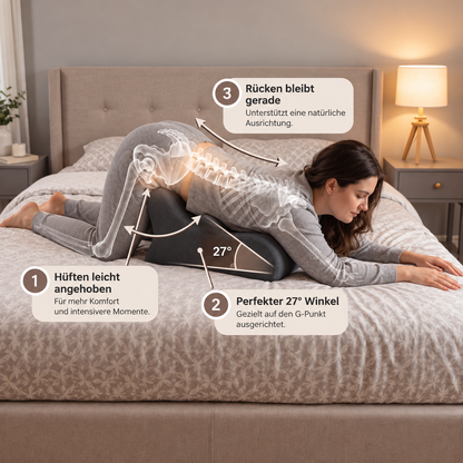 Moodie | 27° Intimitätskissen für mehr Nähe & Komfort