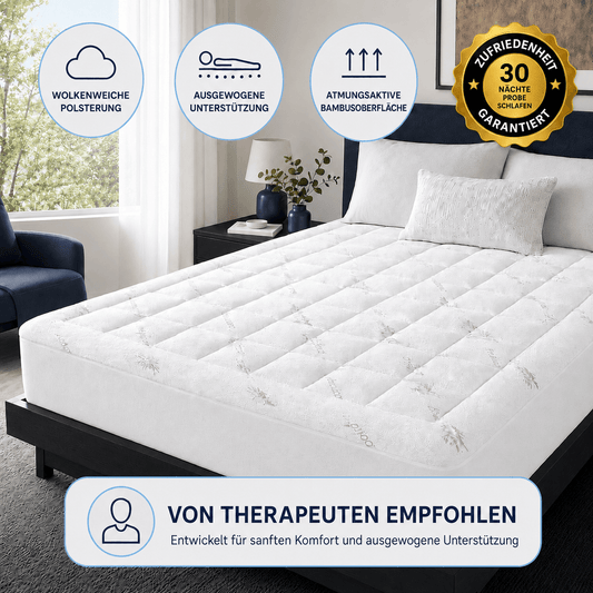OrthoBed™ | Gepolsterter Bambus-Komforttopper
