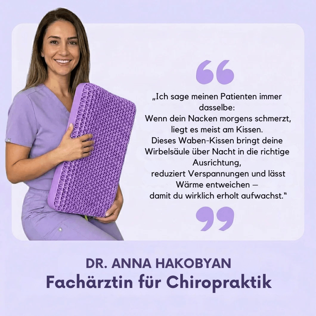 Somniva™ | Orthopädisches Nackenstützkissen