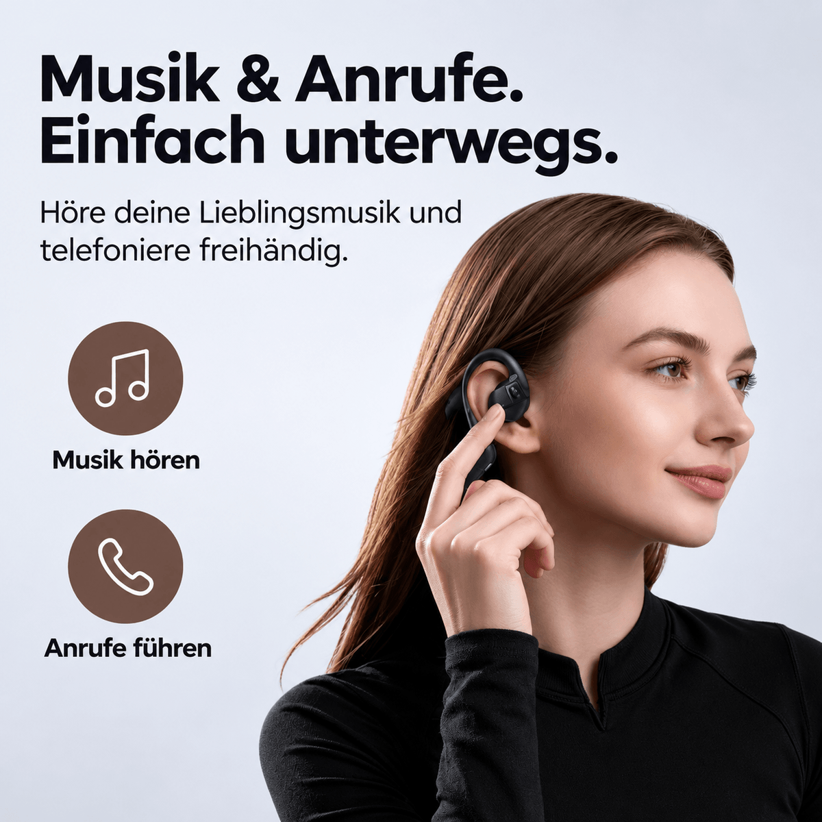 ViewBeat™ Pro | Open-Ear-Kopfhörer mit Kamera & KI