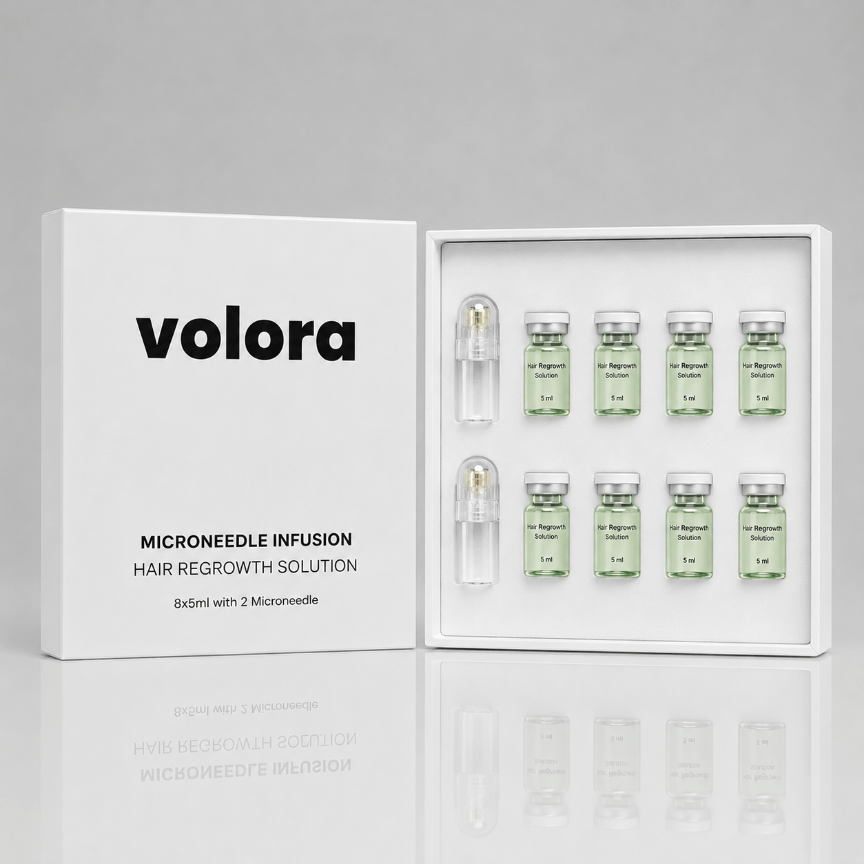 Volora Infuse™ | Mikro-Infusionssystem für die Kopfhaut