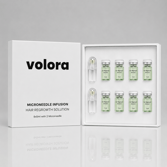 Volora Infuse™ | Mikro-Infusionssystem für die Kopfhaut