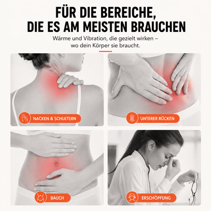 RelaxHeat Pro™ | Spürbare Wärme & Entspannung für deinen Rücken