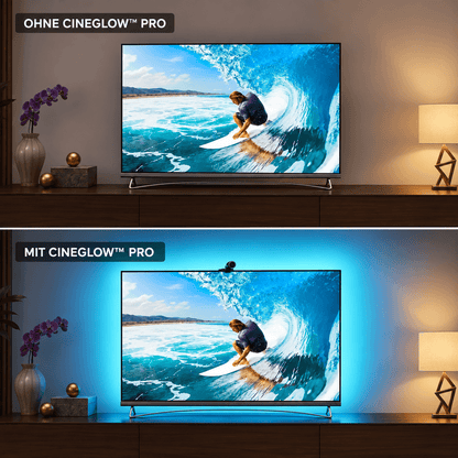 CineGlow™ Pro | Smarte TV-Hintergrundbeleuchtung