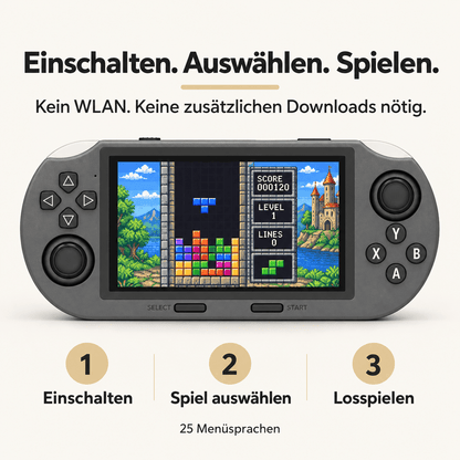 RetroGo™ – Deine Retro-Konsole mit 20.000 Spielen