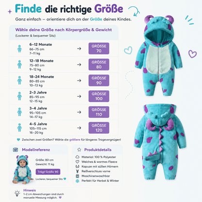 Snugglekins | Monster-Kuscheloverall