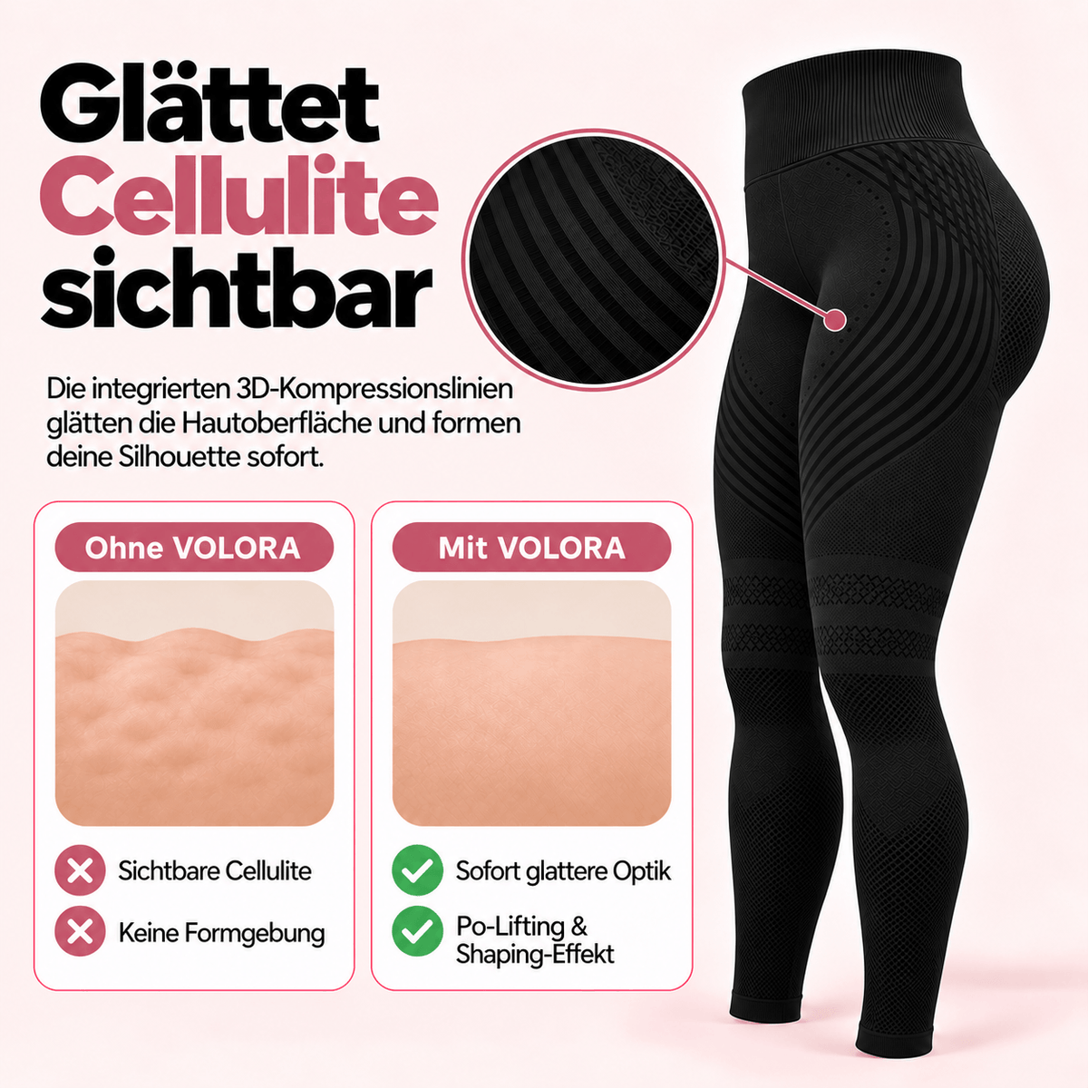 3D Anti-Cellulite Kompressionsleggings