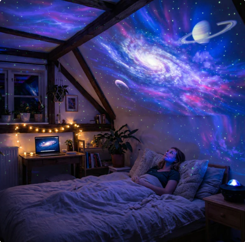Galaxy Projektor | Dein persönlicher Sternenhimmel