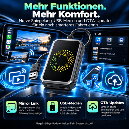 CarPlay Magic Box™ – Wireless CarPlay & Android Auto