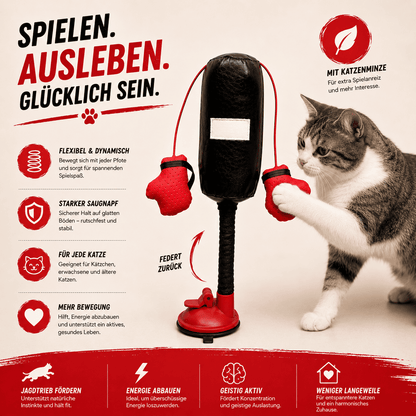 PunchPaw | Interaktiver Katzen-Boxsack