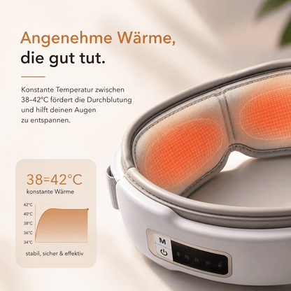 EyeFlow™ | Intelligente Augenmassage für deine tägliche Auszeit