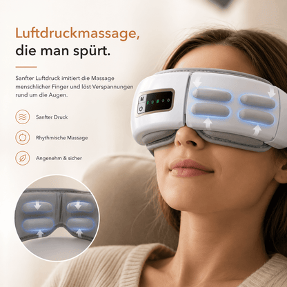 EyeFlow™ | Intelligente Augenmassage für deine tägliche Auszeit