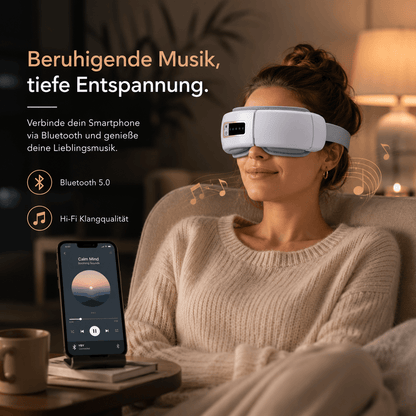 EyeFlow™ | Intelligente Augenmassage für deine tägliche Auszeit