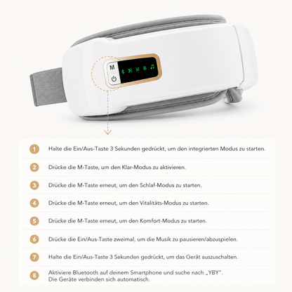 EyeFlow™ | Intelligente Augenmassage für deine tägliche Auszeit