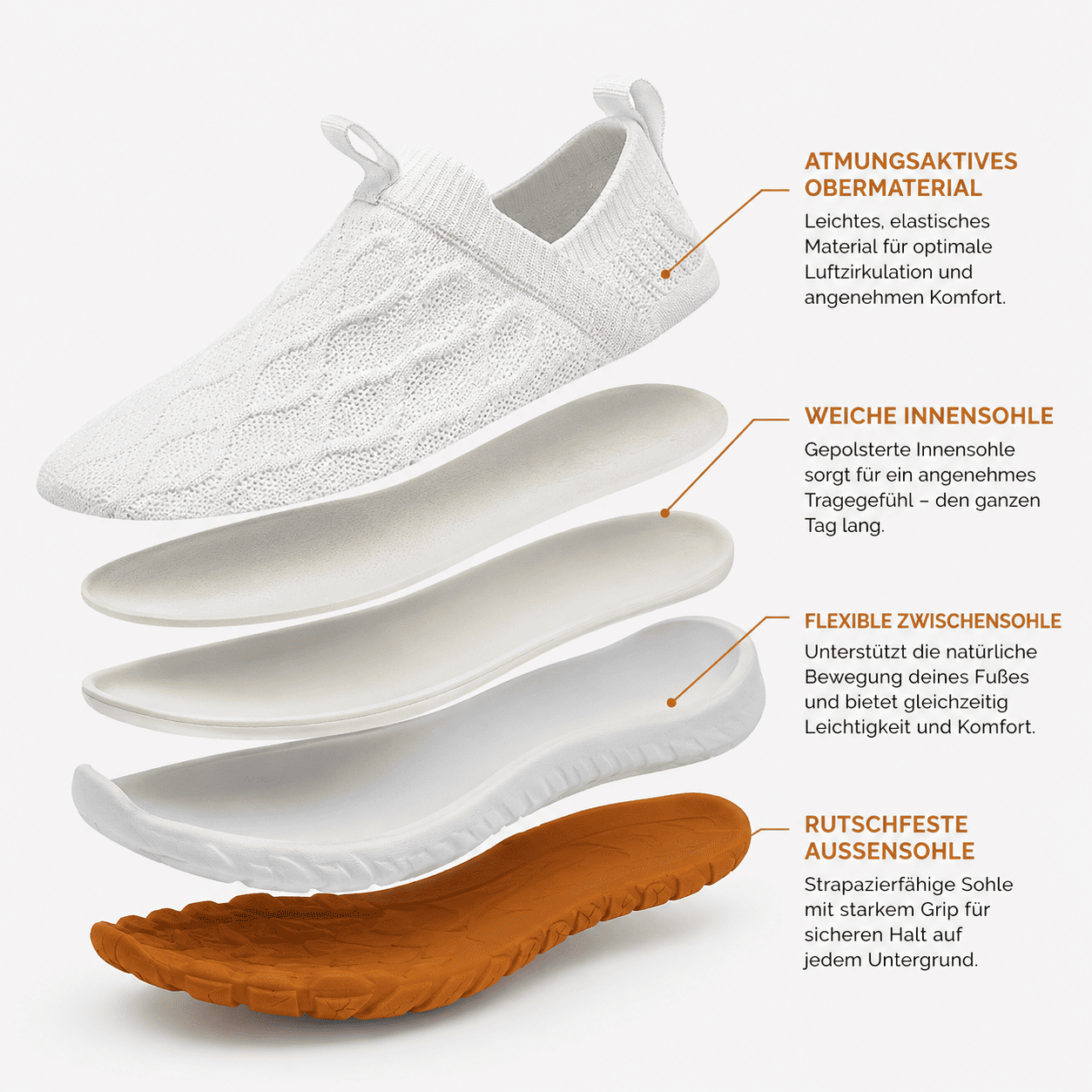 Summer Pro | Ergonomische Slip-On Barfußschuhe