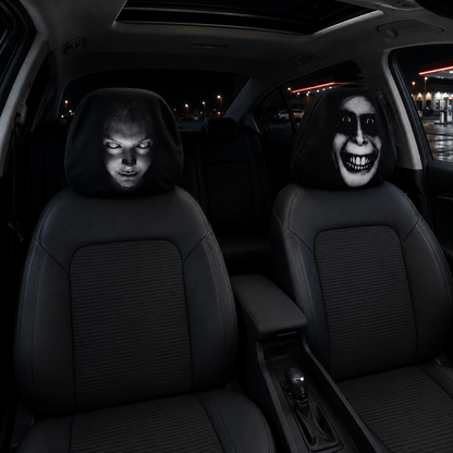 ScareCover™ | Gruseliger Kopfstützenbezug für dein Auto