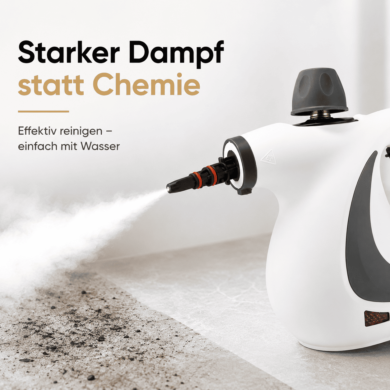 Handdampfreiniger | Kraftvolle Reinigung ohne Chemie