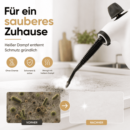 Handdampfreiniger | Kraftvolle Reinigung ohne Chemie