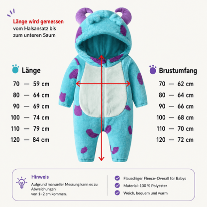 Snugglekins | Monster-Kuscheloverall