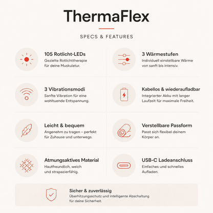 ThermaFlex Hüft-Massagegürtel