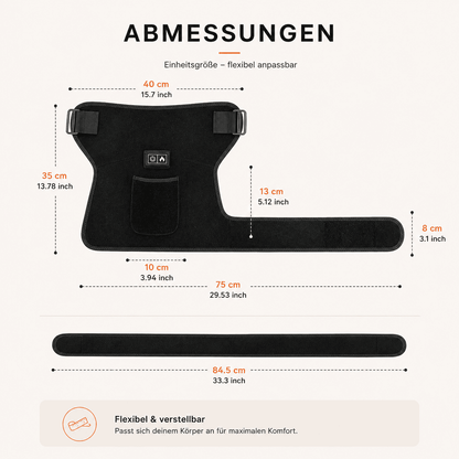 ThermaFlex Hüft-Massagegürtel