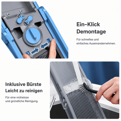 SlicePro | Verstellbarer Gemüsehobel & Würfelschneider