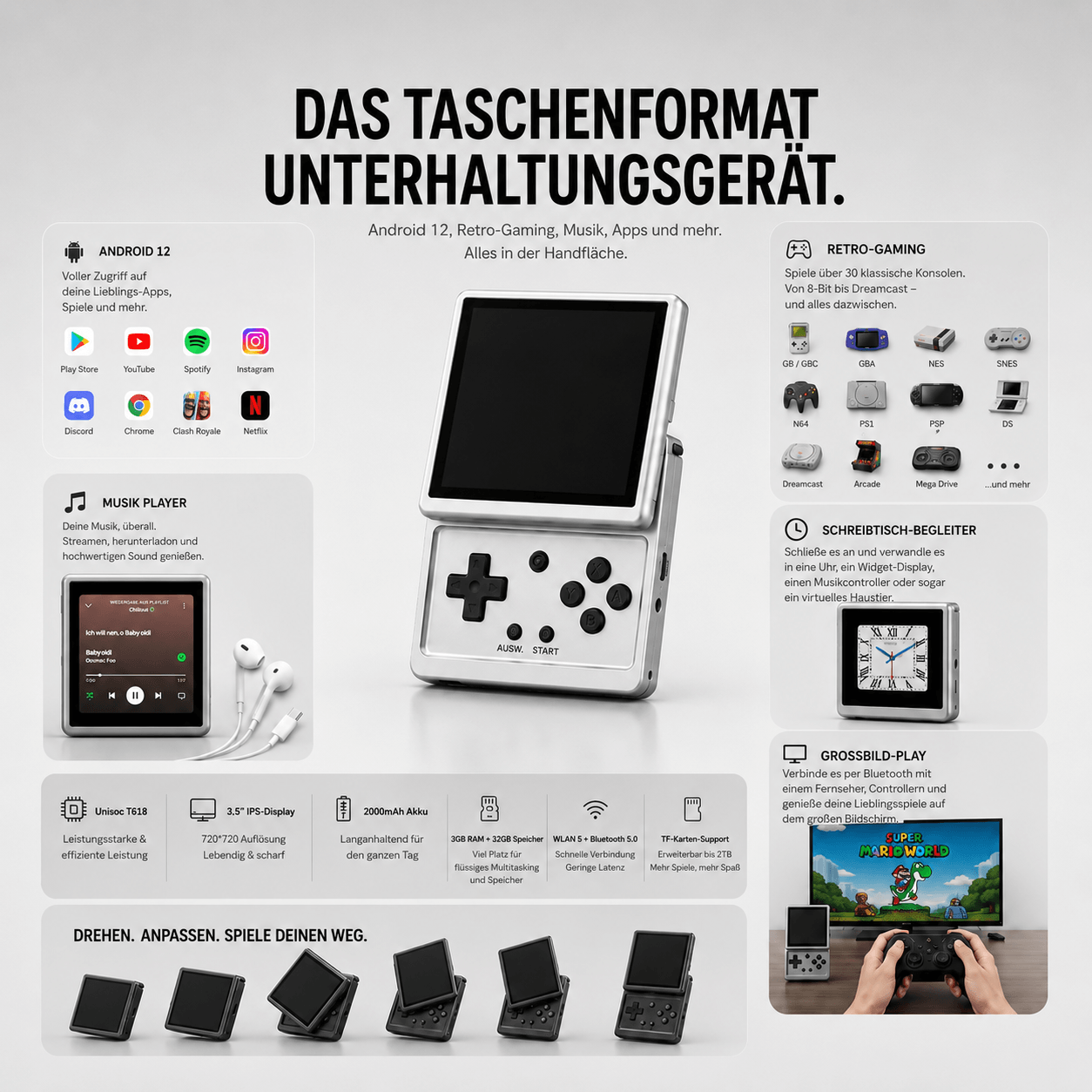 PocketOne™ | Deine Unterhaltung für die Hosentasche