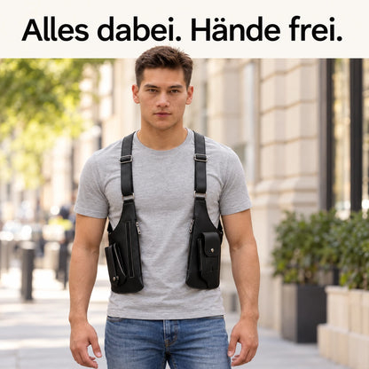 Schultertasche | Alles griffbereit, Hände frei