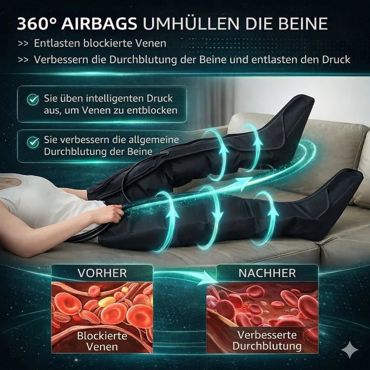 AirFlow™ Pro | Spürbare Entspannung für deine Beine