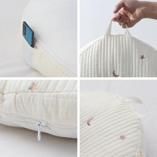 BabyWolke™ | Weiches Babynest mit 5°-Komfortwinkel
