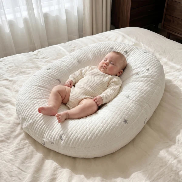BabyWolke™ | Weiches Babynest mit 5°-Komfortwinkel