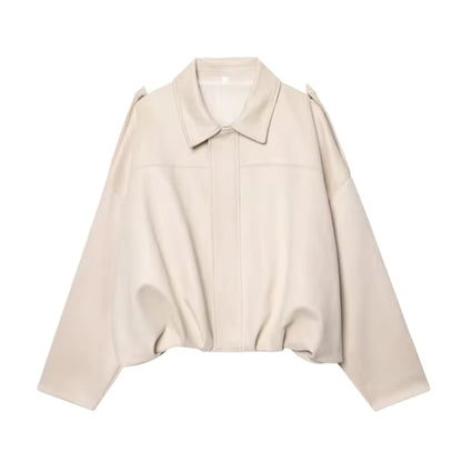 Vintage Oversize Jacke | Lässiger Cropped Fit