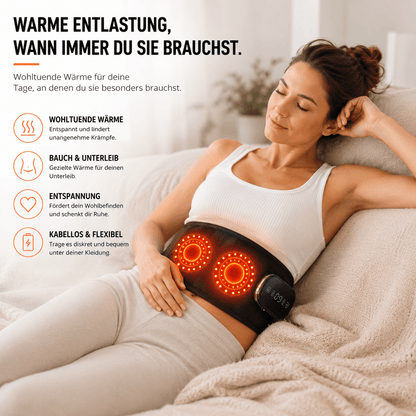 RelaxHeat Pro™ | Spürbare Wärme & Entspannung für deinen Rücken