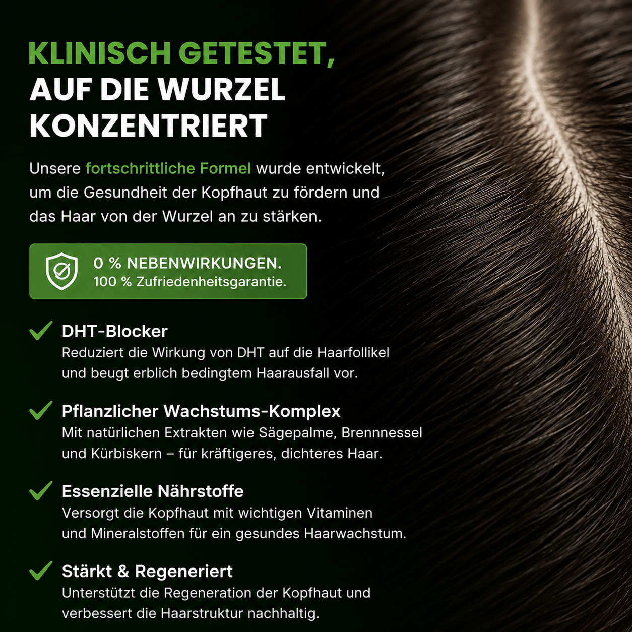 Volora Infuse™ | Mikro-Infusionssystem für die Kopfhaut