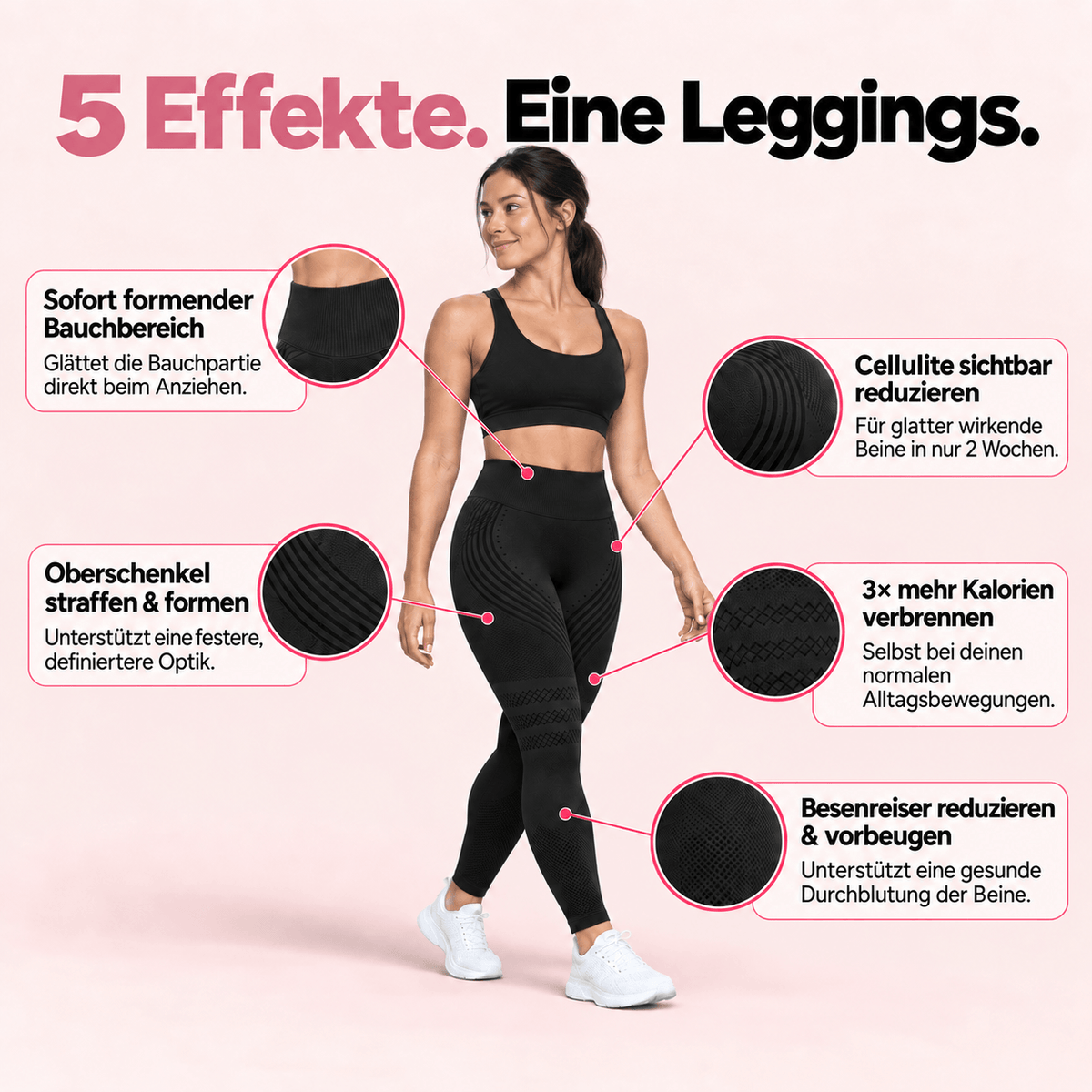 3D Anti-Cellulite Kompressionsleggings