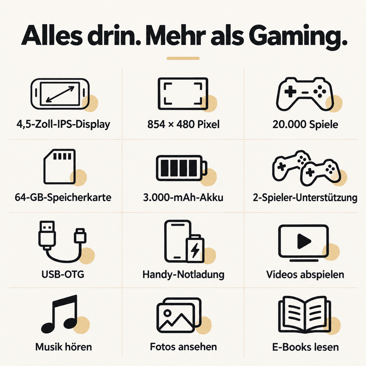RetroGo™ – Deine Retro-Konsole mit 20.000 Spielen