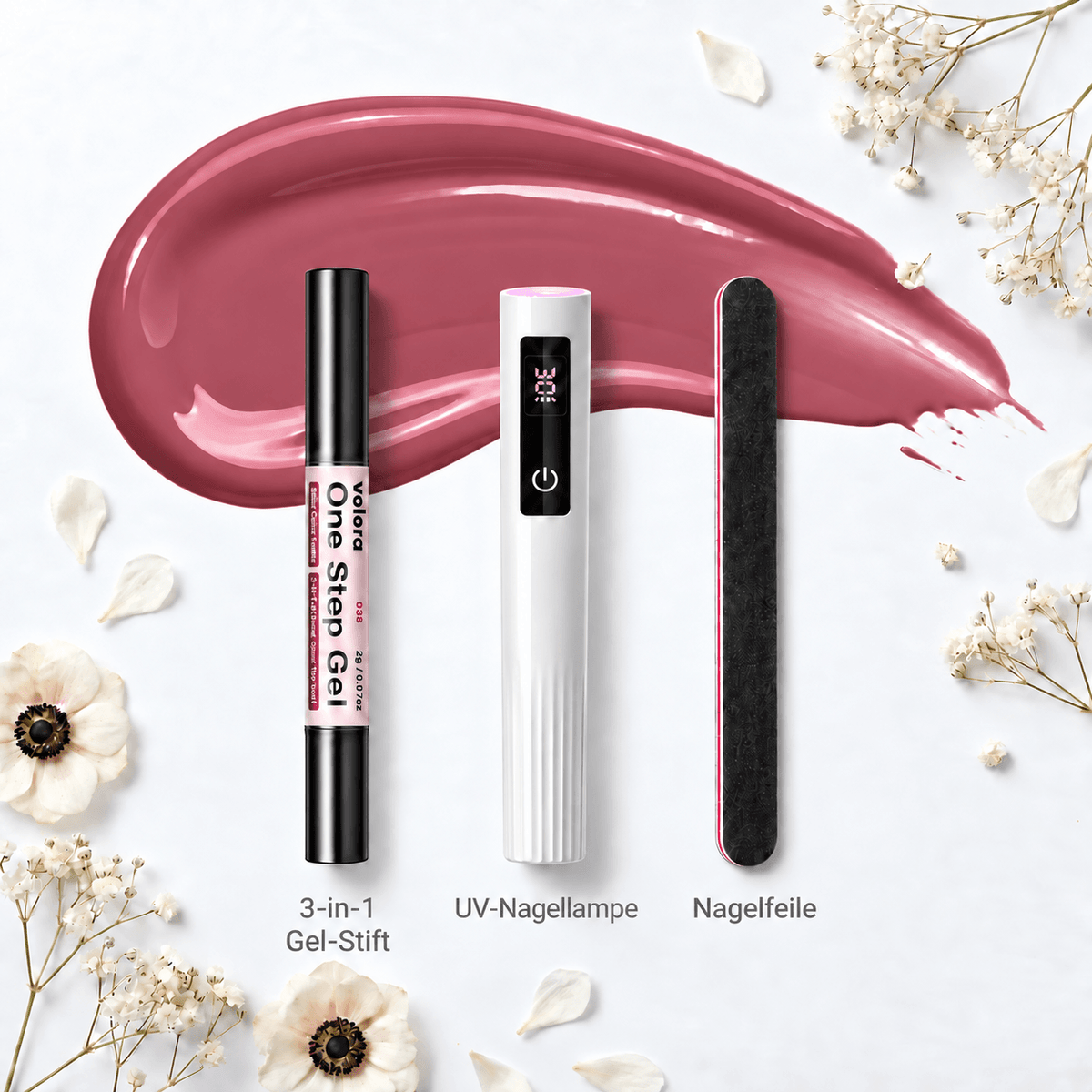 Volora™ One Step Gel – 3-in-1 Gel-Nagelstift