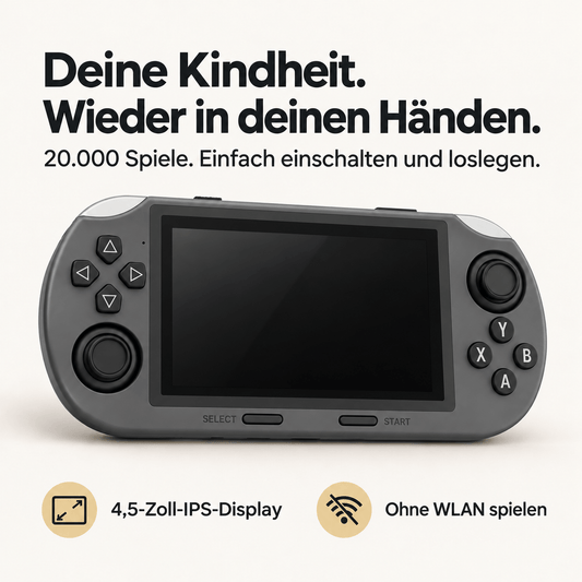 RetroGo™ – Deine Retro-Konsole mit 20.000 Spielen