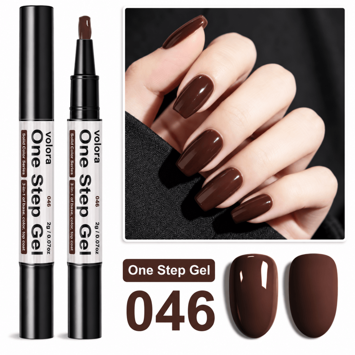 Volora™ One Step Gel – 3-in-1 Gel-Nagelstift