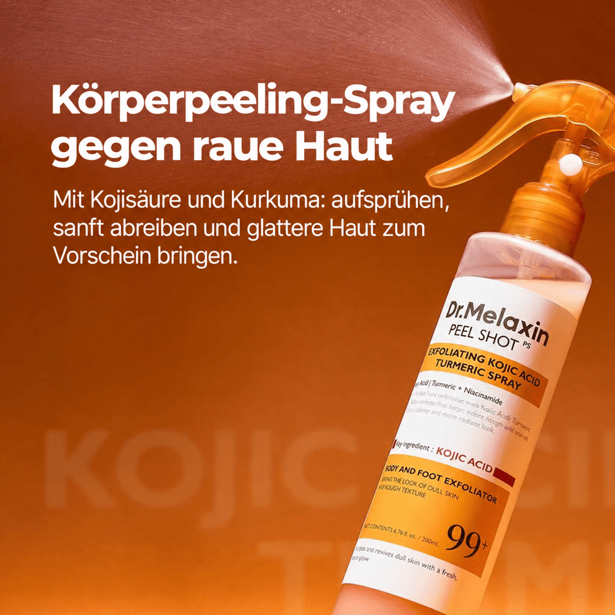 Das virale Peeling-Spray für glatte Haut