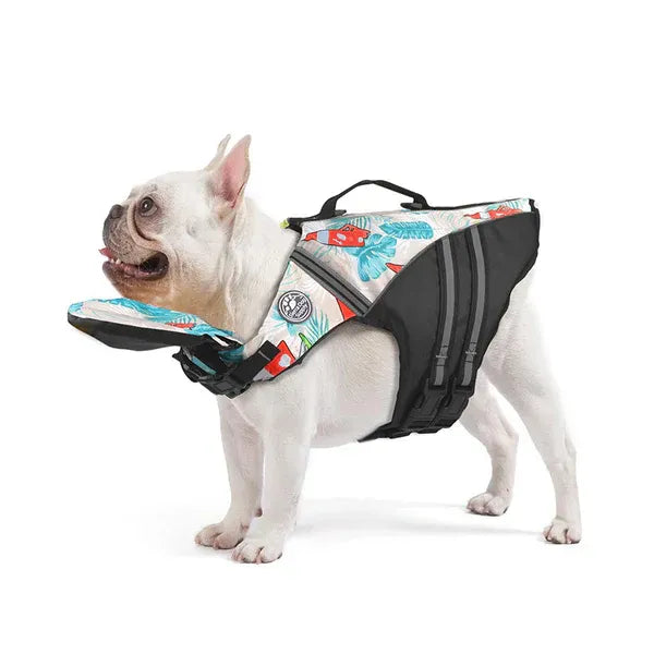 AquaPfote™ Hunde-Schwimmweste mit Tragegriff