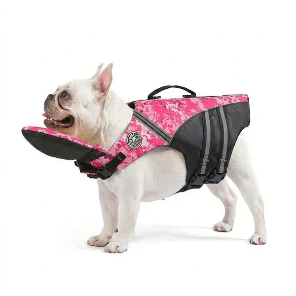 AquaPfote™ Hunde-Schwimmweste mit Tragegriff