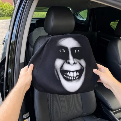 ScareCover™ | Gruseliger Kopfstützenbezug für dein Auto