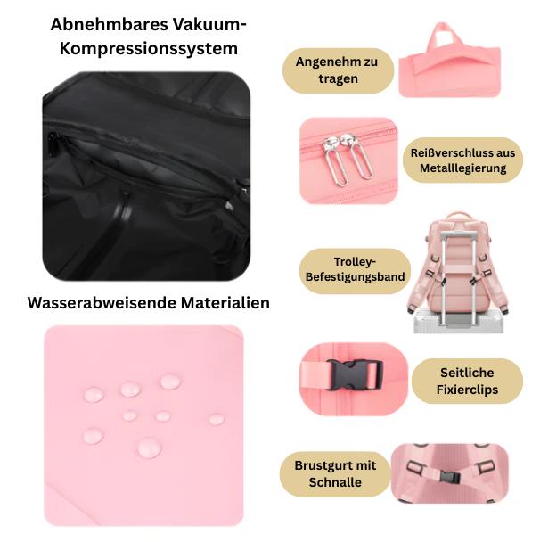 LunaPack® | Der Rucksack, der dein Gepäck halbiert